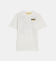 T-shirt droit signature en coton Off White