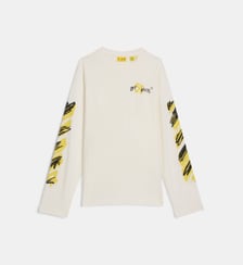 T-shirt manches longues signature en coton Off White