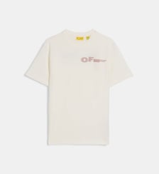 T-shirt signature en coton Off White