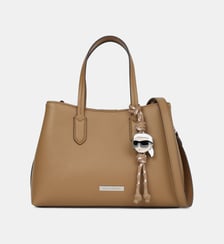 Sac cabas Ikon à breloques Karl Lagerfeld