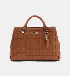 Sac à main Sandy Girlfriend finition tressée Guess