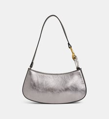 Sac à main Ollie cuir métallisé Staud