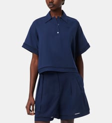 Polo ample en twill fluide Lacoste