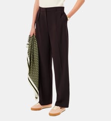 Pantalon tailleur en laine mélangée Lacoste