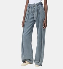 Jean flare en coton mélangé Loewe