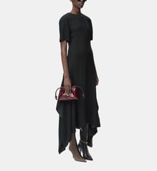 Robe asymétrique fluide mi-longue Loewe