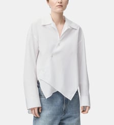 Chemise droite en coton Loewe