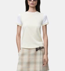 T-shirt slim en coton signature Loewe