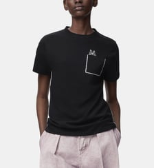 T-shirt droit en coton imprimé Loewe