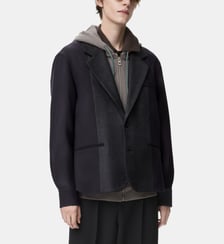 Veste droite en laine Loewe