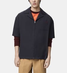 Chemisette droite en laine Loewe