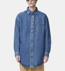 Surchemise Anagram en denim  Loewe