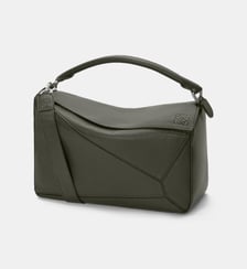 Sac à main Puzzle L en cuir Loewe