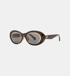 Lunettes de soleil Oval Mini Anagram Loewe