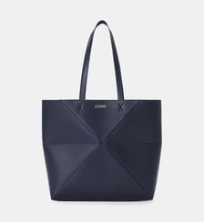 Sac cabas Puzzle Fold en cuir de veau Loewe
