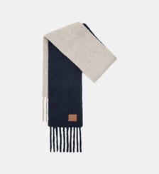 Echarpe signature en alpaga mélangé Loewe