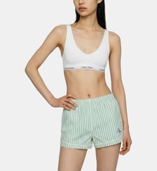Short droit en coton  Calvin Klein