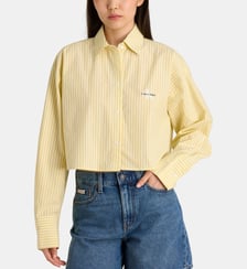 Chemise de pyjama à rayures Calvin Klein