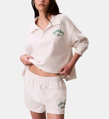 Polo ample signature en coton Calvin Klein
