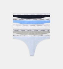 Lot de 5 strings signature Calvin Klein