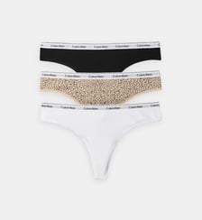 Lot de 3 culottes brésiliennes signature Icon Calvin Klein