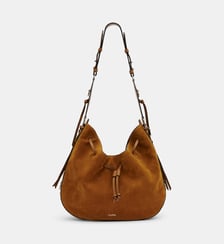 Sac Hobo Bolton en cuir suède Isabel Marant
