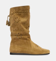 Bottines Welky en cuir Isabel Marant