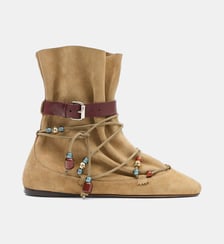 Bottes Letiz en cuir perles Isabel Marant