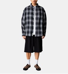 Chemise ample à carreaux Woodbird