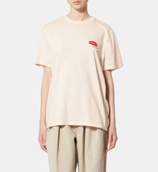 T-shirt Zewe droit en coton imprimé Isabel Marant