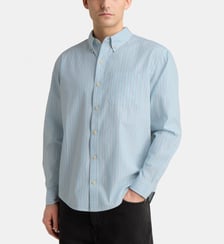 Chemise droite popeline de coton bio Element