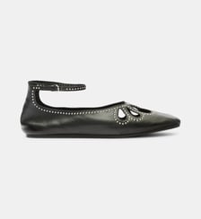 Ballerines Bloris en cuir Isabel Marant