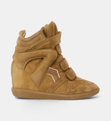 Baskets montantes Bekett en cuir fermeture scratch Isabel Marant