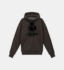 Sweat droit Mansel en coton mélangé signature Isabel Marant
