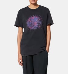 T-shirt Zoeline droit imprimé en coton Isabel Marant