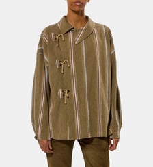 Veste droite Rasmia en coton à rayures Isabel Marant
