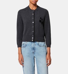 Cardigan Lona en coton et laine Isabel Marant