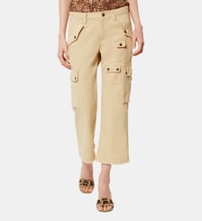 Pantalon cargo droit Josine en coton Isabel Marant