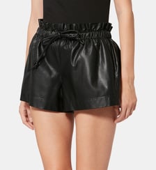 Short Naline effet cuir taille élastique Isabel Marant