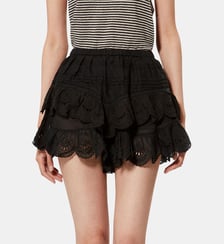 Short Jocadia en voile de coton imprimé Isabel Marant