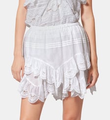 Short Jocadia en voile de coton imprimé Isabel Marant
