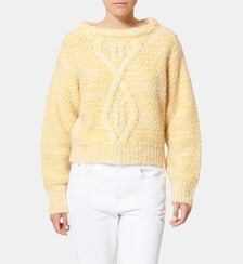 Pull droit Dorota en alpaga mélangé Isabel Marant