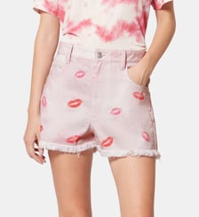 Short Lesia en coton imprimé Isabel Marant
