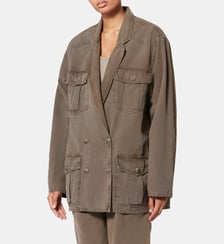Veste Nevala ample mi-longue Isabel Marant