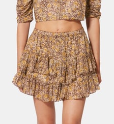 Short Jocadia en voile de coton imprimé Isabel Marant