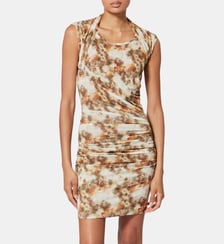 Robe fourreau Iria courte imprimé Isabel Marant