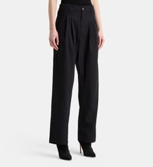 Pantalon droit Yostin en nylon et coton Isabel Marant