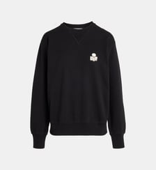 Sweat droit Mike coton bio mélangé Isabel Marant