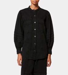 Chemise droite Mileda en coton Isabel Marant