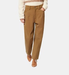 Pantalon Opalyna droit en coton Isabel Marant